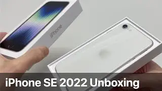 iPhone SE3 White 2022 Unboxing