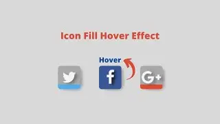 Social Media Buttons with Hover Animation using only HTML and CSS