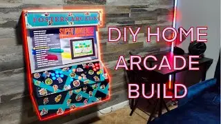 DIY Wall Mounted Home Arcade System using Raspberry Pi 3B+ | Low Profile | Full Tutorial