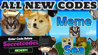 MEME SEA ALL *NEW* CODES FOR AUGUST 2024 | ALL *SECRET*CODES FOR MEME SEA - MEME SEA CODES