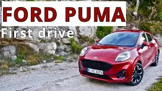 2020 Ford Puma, first drive