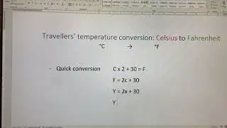 3 ways to convert Celsius to Fahrenheit 