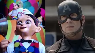 The Avengers React to Wonka's Puppets singing It's Your Birthday (w/fireworks)