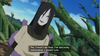 PAIN AND orochimaru taking in game naruto