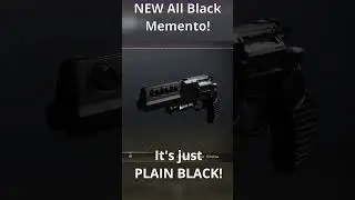 NEW ALL BLACK MEMENTO?! #destiny2