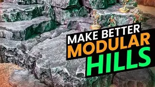 Make HILLS that ROCK! Wargaming Terrain Tutorial