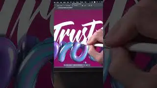 Trust the Process - Lettering 