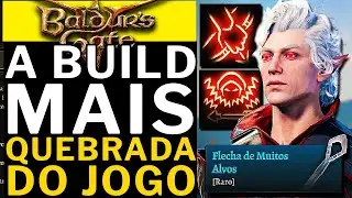 BALDUR'S GATE 3 - ESSA BUILD QUEBRA O JOGO COMPLETAMENTE!!!!!