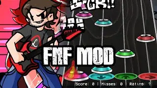 FNF GUITAR HERO MOD - Friday Night Funkin' Vs. LongestSoloEver
