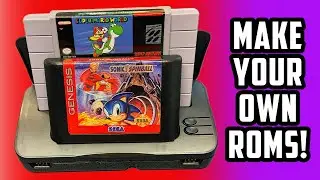 Backup & Play Your REAL SNES & Genesis Game Cartridges! Retrode 2 Review