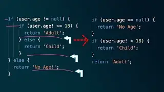 Nested "If" vs. Guard Condition - Guard Clauses Technique