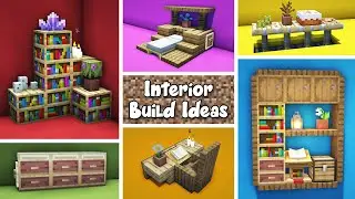 50+ Minecraft Interior Design Build Ideas!