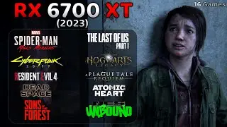 AMD RX 6700 XT Test In 2023 With 16 Games🔥 | 1440P & FSR 2 |