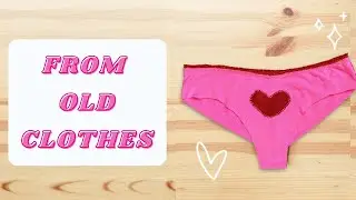 DIY ✦ EASY ✦ panties from t-shirts