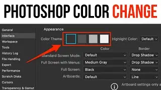 How to Change Photoshop Interface Color in One Click 2024 ~ Easy Way