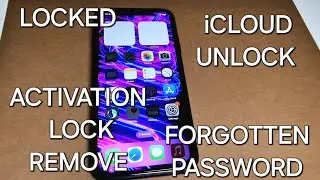 iCloud Activation Lock Unlock iPhone with Forgotten Password and Locked to Owner