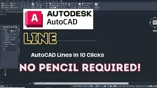 How to Draw Lines in AutoCAD 2024 | AutoCAD Line Command Tutorial Complete 