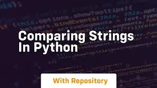 Comparing strings in python