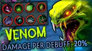 +200% Extra Damage For Venomancer 7.37🔥🔥🔥45 Kills By Goodwin | Dota 2 Gameplay