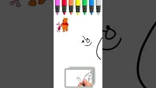 How to draw Winnie the Pooh easy #drawingforkids #coloringpages #длямалышей