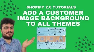 How to add a Background Image to your Shopify Store