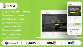 Nest - Real Estate HTML Template | Themeforest Website Templates and Themes