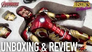 Hot Toys Iron Man MK43 Avengers Age of Ultron Unboxing & Review