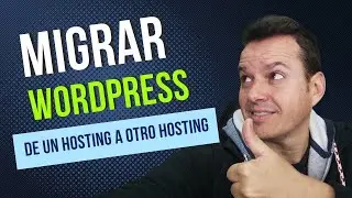 Cómo MIGRAR WORDPRESS de un HOSTING A OTRO HOSTING 😍 En 5 minutos