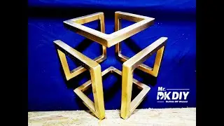 Golden Infinity Cube / DIY / How to make