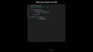 Get Line Count of a File in Python | Python Examples | Python Coding Tutorial | Python Interview