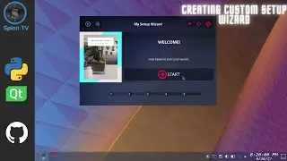 #1 Python Tutorial Creating a custom Setup Wizard for app installation or data forms | PyQt PySide