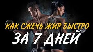КАК СЖЕЧЬ ЖИР БЫСТРО ?