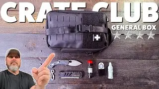 Unboxing the Crate Club General Box Fall 2024 (EDC Survival Outdoors Tactical)