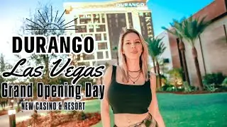 LAS VEGAS NEWEST Casino Opens Its Doors | DURANGO Resort Grand Opening Walk-Through Tour & Food Hall