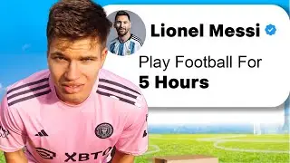 I Tested Lionel Messi's Morning Routine