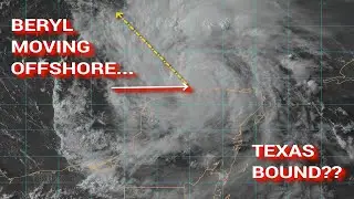 #Beryl Update - Late Afternoon - July 5th 2024