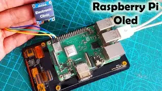 Raspberry Pi Oled Display I2C SSD1306 Display Module Interfacing and programming
