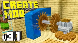 ГАЙД по CREATE MOD в Майнкрафт!