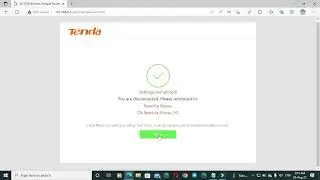 Tenda AC1200 Wireless Hotspot Router PPPoE Configure