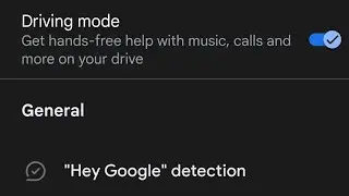 How to disable or enable drive mode & Google assistant from Maps on Android 13/14 phones