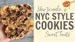 How to make NYC Style Cookies! Recipe #Shorts