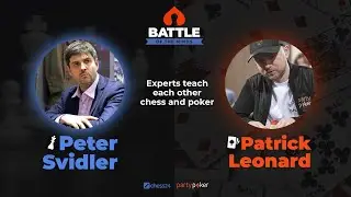 Battle of the Minds | Training with Peter Svidler and Patrick Leonard