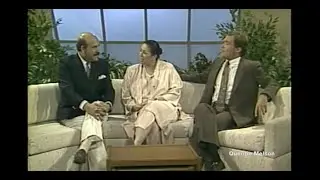 René Enríquez & Liz Torres Interview on "The House of Blue Leaves" (April 12, 1988)