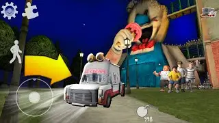 ГУЛЯЮ ЗА ФАБРИКОЙ МОРОЖЕНЩИК 4 попал за пределы игры Ice scream 4