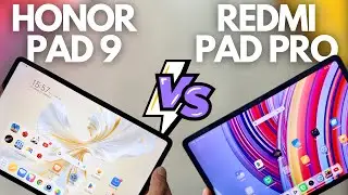 HONOR Pad 9 vs Redmi Pad Pro | Design, Display, Performance & Gaming Battle