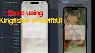 Basic Usage Kingfisher Library for SwiftUI iOS Tutorials Xcode 14 2023