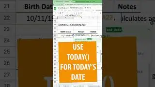 Easily Calculate Age in Google Sheets