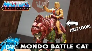 Mondo BATTLE CAT 1/6 MOTU Collectible | First Look and Interview with Design Team