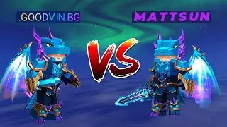 MATTSUN BG VS GOODVIN BG in blockman go bed wars FUNNY MOMENTS