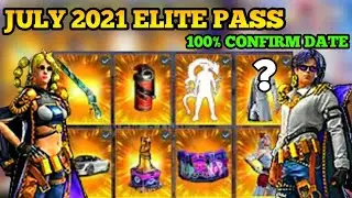 July Elite pass free fire 2021 | season 38 Elite Pass full video | 2021 July Elite pass review